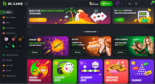 Official site regarding BC Game crypto casino